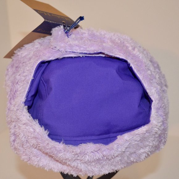 Homemade Musher Hat Purple Waterproof Nylon Upper Shell Fleece Inner Shell OS - Picture 5 of 10